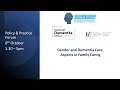 Gender and Dementia Care; Aspects in Family Caring