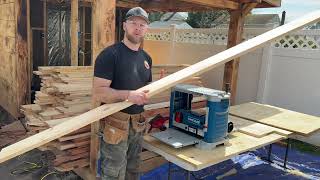 How to Panel a Sauna -FULL- Roughcut board prep, tongue groove cut, full install steps + Tips..