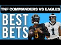 NFL Best Bets for Thursday Night Football Week 11 Commands vs Eagles | PrizePicks TNF Week 11 Picks