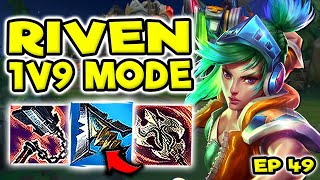 RIVEN MAINS... HOW TO LITERALLY 1V9! (GUIDE) - S11 RIVEN TOP GAMEPLAY! (Season 11 Riven Guide) #49