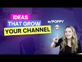 YouTube Content Planning w/Poppy AI: Plan Entire Year in 1 Hour