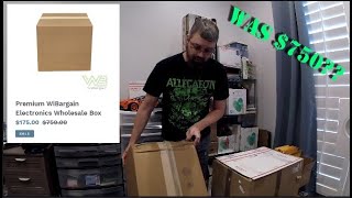 Unboxing the $750 Premium WiBargain electronics wholesale box, is it worth it or is it a scam?