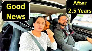 Good News After 2.5 Years 😍 | Canada To India | Canada Couple Vlogs