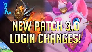 [Lol Wild Rift] New Patch 3.0 Login Changes!