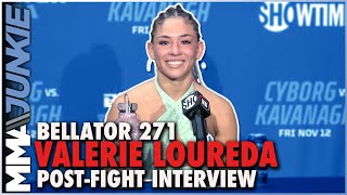 Valerie Loureda proud to bounce back from loss: 'Worst heartbreak of my life' | Bellator 271