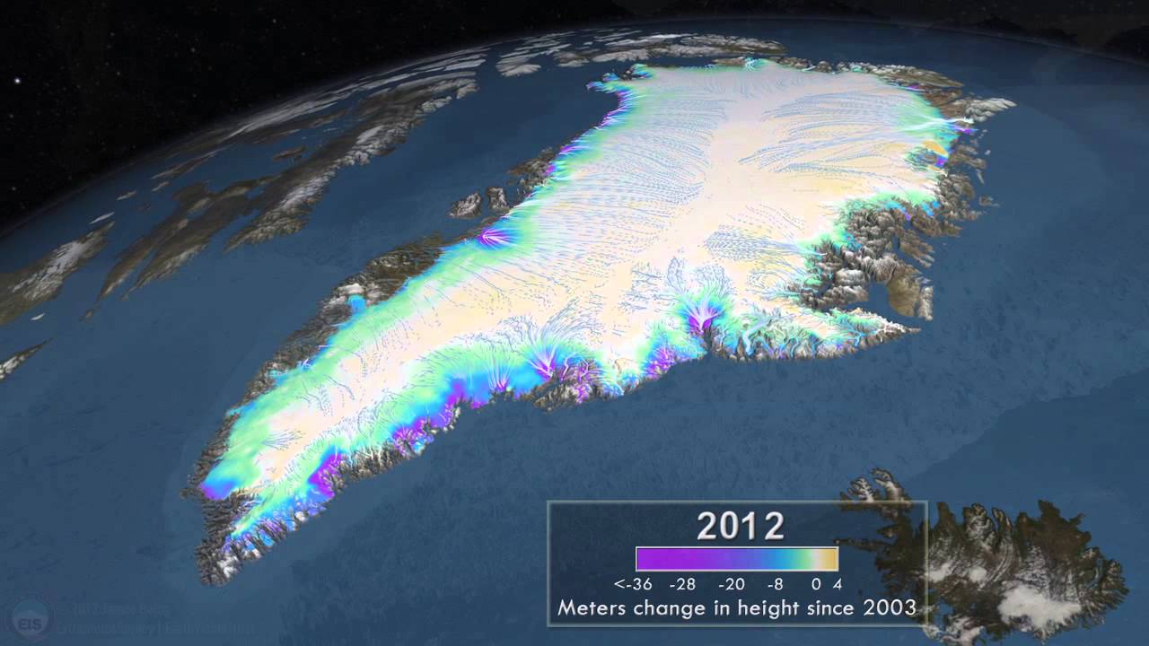 NASA | Measuring Elevation Changes On The Greenland Ice Sheet - YouTube