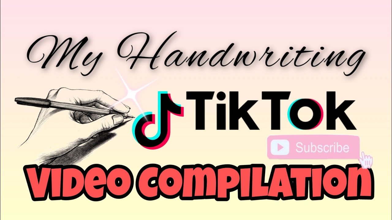 My Hand Writing Tiktok Compilation рџ њпёџ Youtube