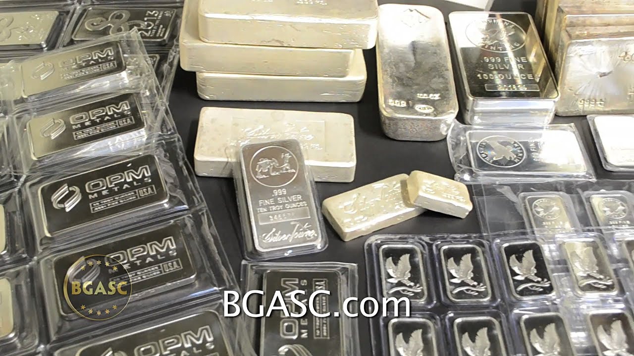 BGASC.com Silver Bullion Bars & Coins Unboxing - Behind The Scenes ...