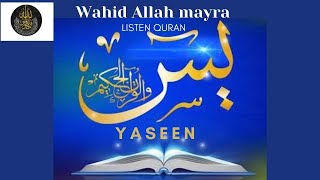 Yaseen |surah Yaseen |Quran in Audio with Arabic text |Yasin in beautiful voice |#WahidAllahMayra