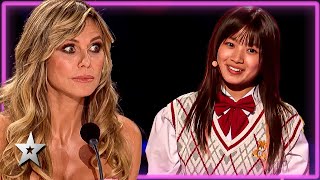 PSYCHIC Girl SHOCKS The Judges on America's Got Talent: Fantasy Team! 🔮