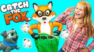CATCH THE FOX PJ Masks Plays the Assistant and JoJo Siwa for a Surprise Egg Toys