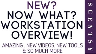 New To Scentsy, Workstation Overview.