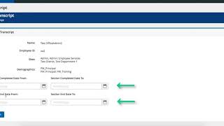 PowerSchool- Accessing a Transcript