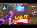 LADIFF RAINBOW SABER EFFECT (NO PLUGINS DAVINCI RESOLVE) Edit Like Ladiff, Ruffls (Valorant Montage)