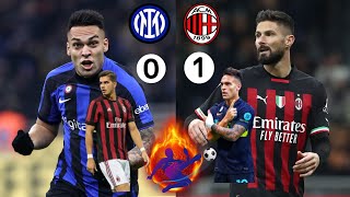 Inter Milan vs AC Milan 0-1 #viral #trending #youtube #video #football #intermilan #acmilan
