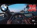 BMW Z4 30i | Pushing at Late Evening on German Autobahn✔