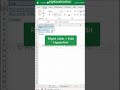 Copy Hyperlinks in Excel 🔥 #msexcel  #myexcelonline #excel #shorts