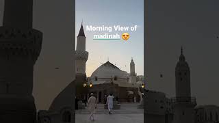 beauty of madinah #subscribe #beauty ،#bestplace #morning #views #madina #makkah #saudiarabia