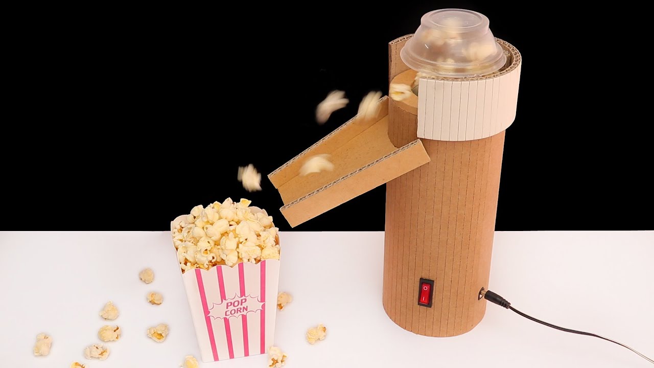 Homemade Popcorn Machine