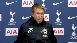 Tottenham 2-1 Brighton - Graham Potter - Post Match Press Conference