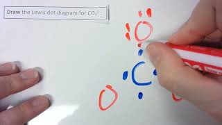 ChemHelp   Drawing a Lewis dot diagram for carbonate, CO32