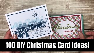 100 DIY Christmas Card Ideas You Can Make