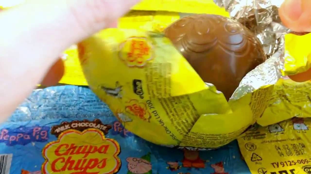 Chupa Chups Choco Ball Surprise Peppa Pig Cook 2 Youtube