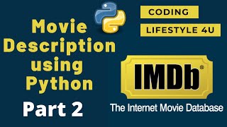 Movie Description Using Python Part 2 | Python Project For Absolute Beginners | Step by Step 😍