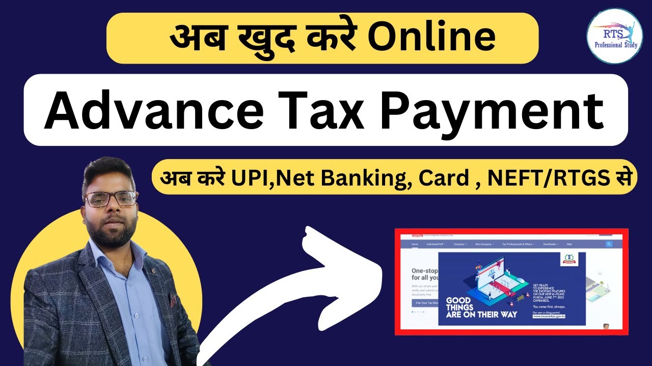 Advance Tax Online Payment | How To Pay Advance Tax Online | Advance ...