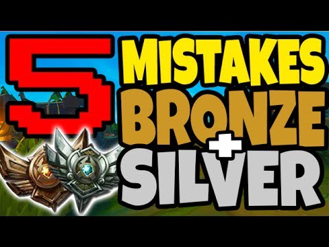 5 Crucial Mistakes of Bronze & Silver Players in Ranked - League of Legends 5 Crucial Mistakes of Bronze & Silver Players in Ranked - League of Legends