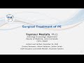 ISSM Surgical management of PE