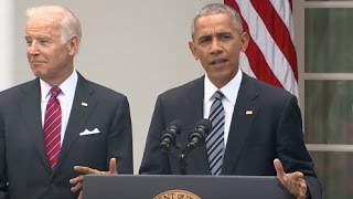 President Obama Full Speech on Donald Trump Win