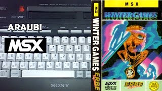 Winter Games (Epyx, 1986) MSX [089] Walkthrough Comentado