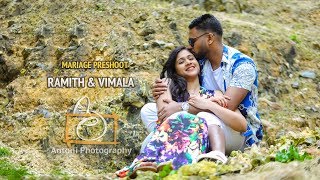 kanne kanne song Marriage  Preshoot of Ramith et Vimala