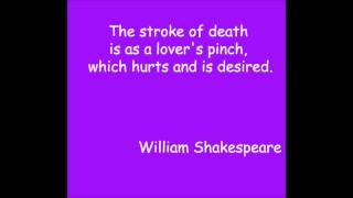 Favourite William Shakespeare Love Quotes