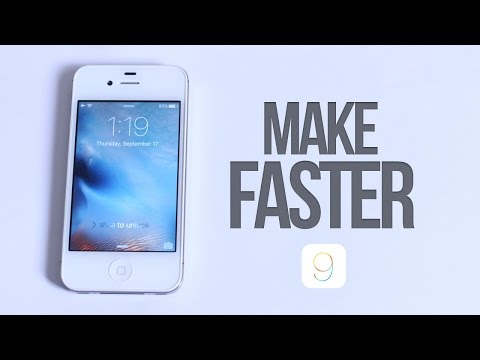 Did iOS 9 Slow Down The iPhone 4s? How To Speed Up iOS 9 and Make it FASTER + MORE BATTERY LIFE Did iOS 9 Slow Down The iPhone 4s? How To Speed Up iOS 9 and Make it FASTER + MORE BATTERY LIFE