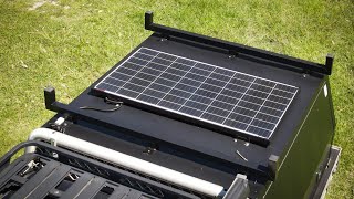 KickAss 170w Fixed Solar Panel Install and Review