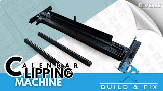 DIY Calendar Clipping Machine