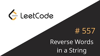 LeetCode 557 | Reverse Words in a String III | JavaScript | Live Coding