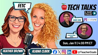 TeacherGoals Tech Talks LIVE at FETC: Erlend Klouman Høiner + Daniel Senn from WeWillWrite