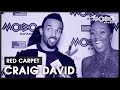 Craig David | Nominated for Best Male Act | Red Carpet | 2016