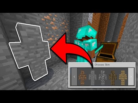 CHANGING SKINS IN GAME in Minecraft PE (I Am Stone Camo Trolling) CHANGING SKINS IN GAME in Minecraft PE (I Am Stone Camo Trolling)