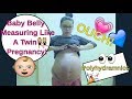 Ouch The Pain Huge Singleton Baby Belly Measuring Like A Twin Pregnancy Polyhydramnios