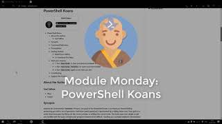 Module Monday: PSKoans
