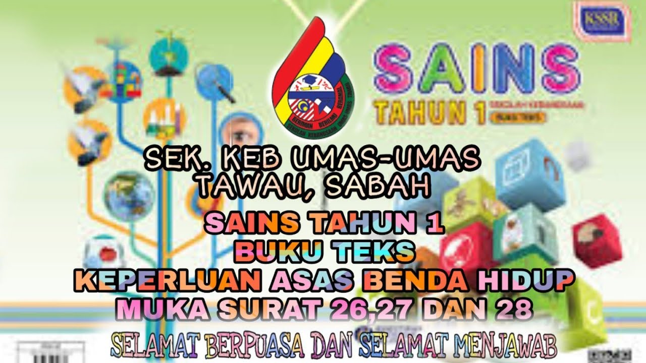 SAINS TAHUN 1 / KEPERLUAN ASAS BENDA HIDUP BUKU TEKS 26, 27 DAN 28 ...