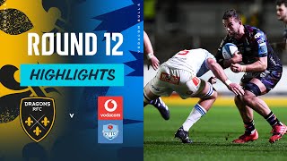 Dragons vs Vodacom Bulls | Instant Highlights | Round 12 | URC 2023/24