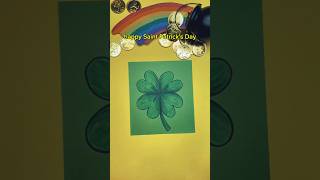 Drawing hack for the perfect shamrock or lucky 4 leaf clover for St Patrick’s Day