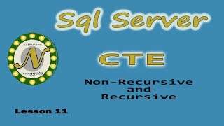 How to use CTE for SQL Server 2019.