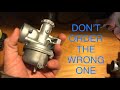 How to Choose the correct Carb for your ATV or Pit Bike