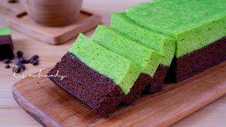 MODAL 28ribu Puas Makan Sekeluarga | DIJAMIN NAGIH NIH BROWNIES KUKUS COKLAT PANDAN | ENAK BANGET